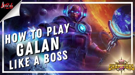 Galan is a Cosmic Champion. . Mcoc how to use galan